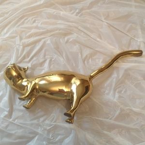 Brass cat
